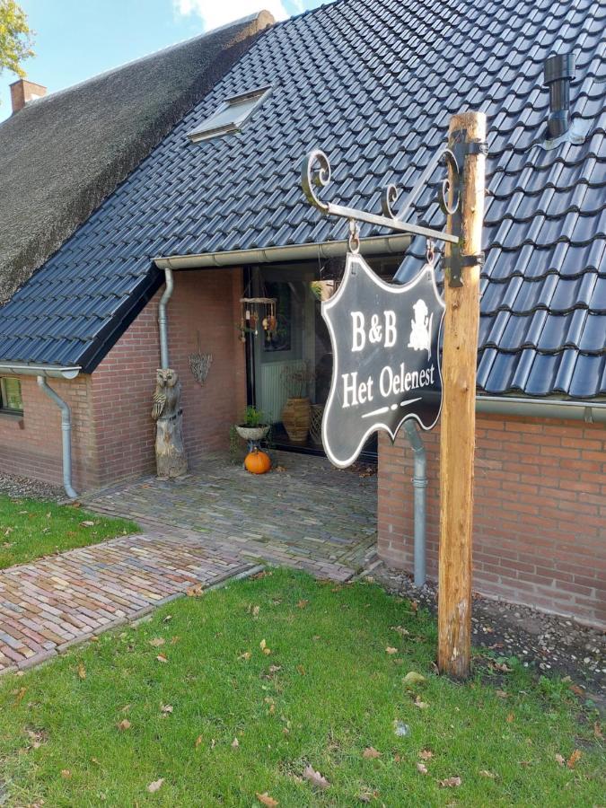 Bed En Breakfast Het Oelenest Hooghalen Esterno foto
