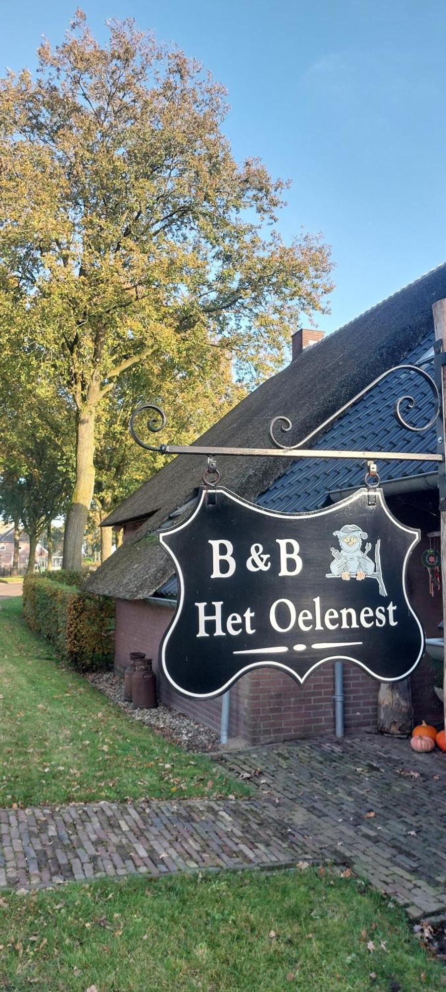 Bed En Breakfast Het Oelenest Hooghalen Esterno foto